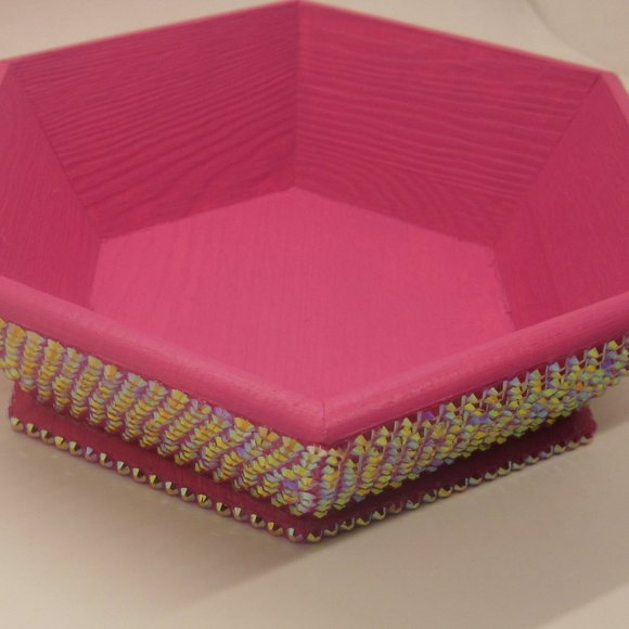 Pink Bling Trinket Bowl - Picture 3 of 5